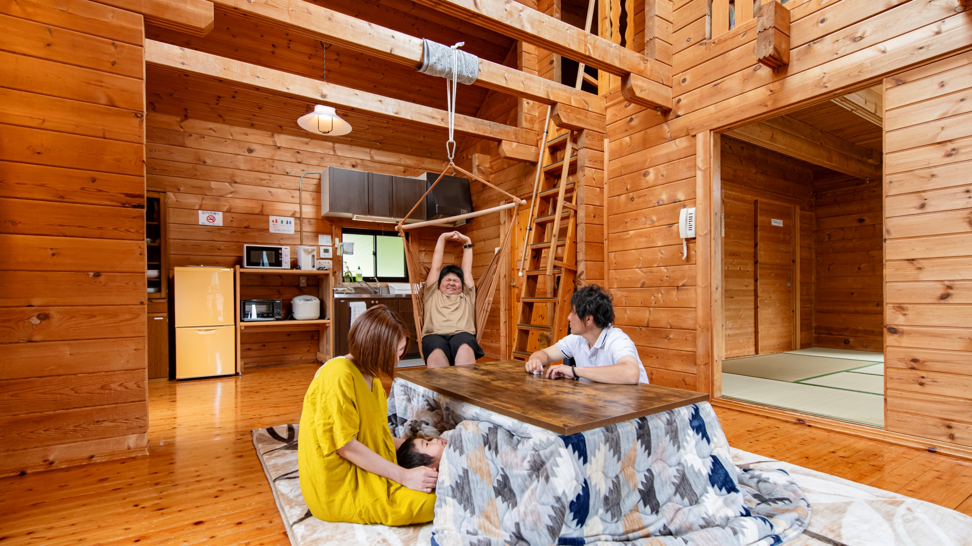 *【部屋】コテージでの過ごし方