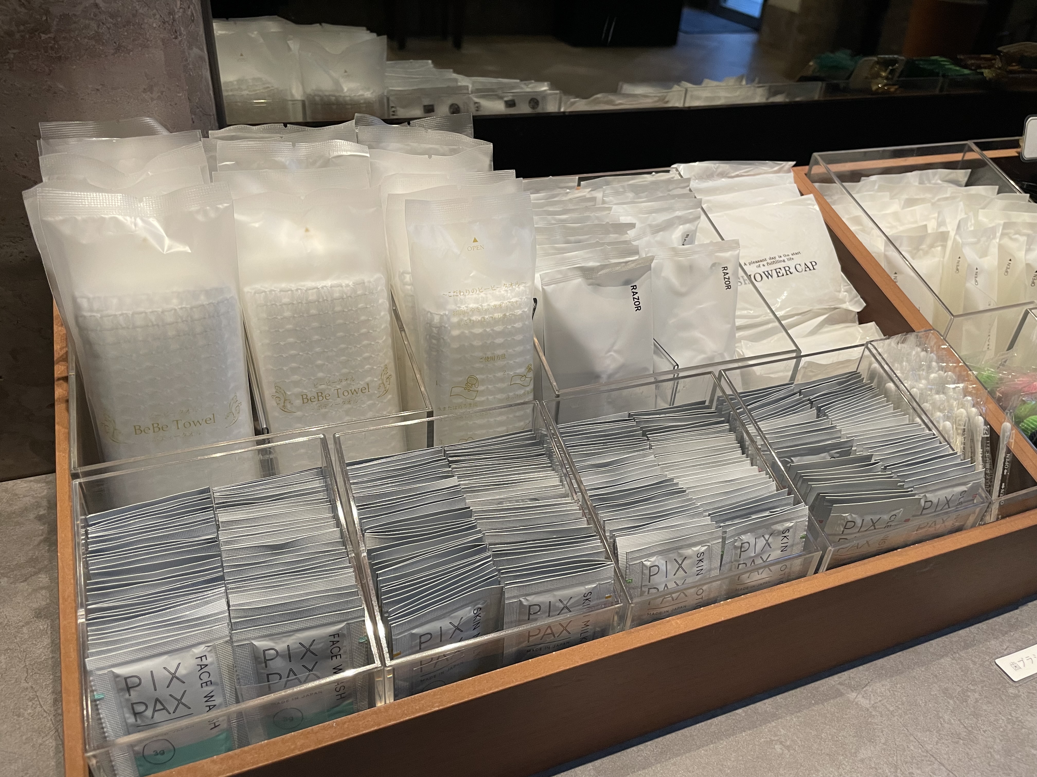 ロビー　アメニティバイキング