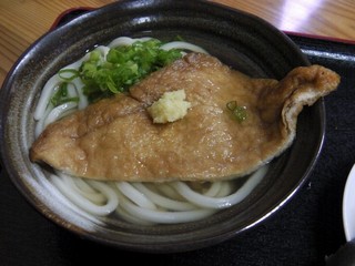 きつねうどん　￥350