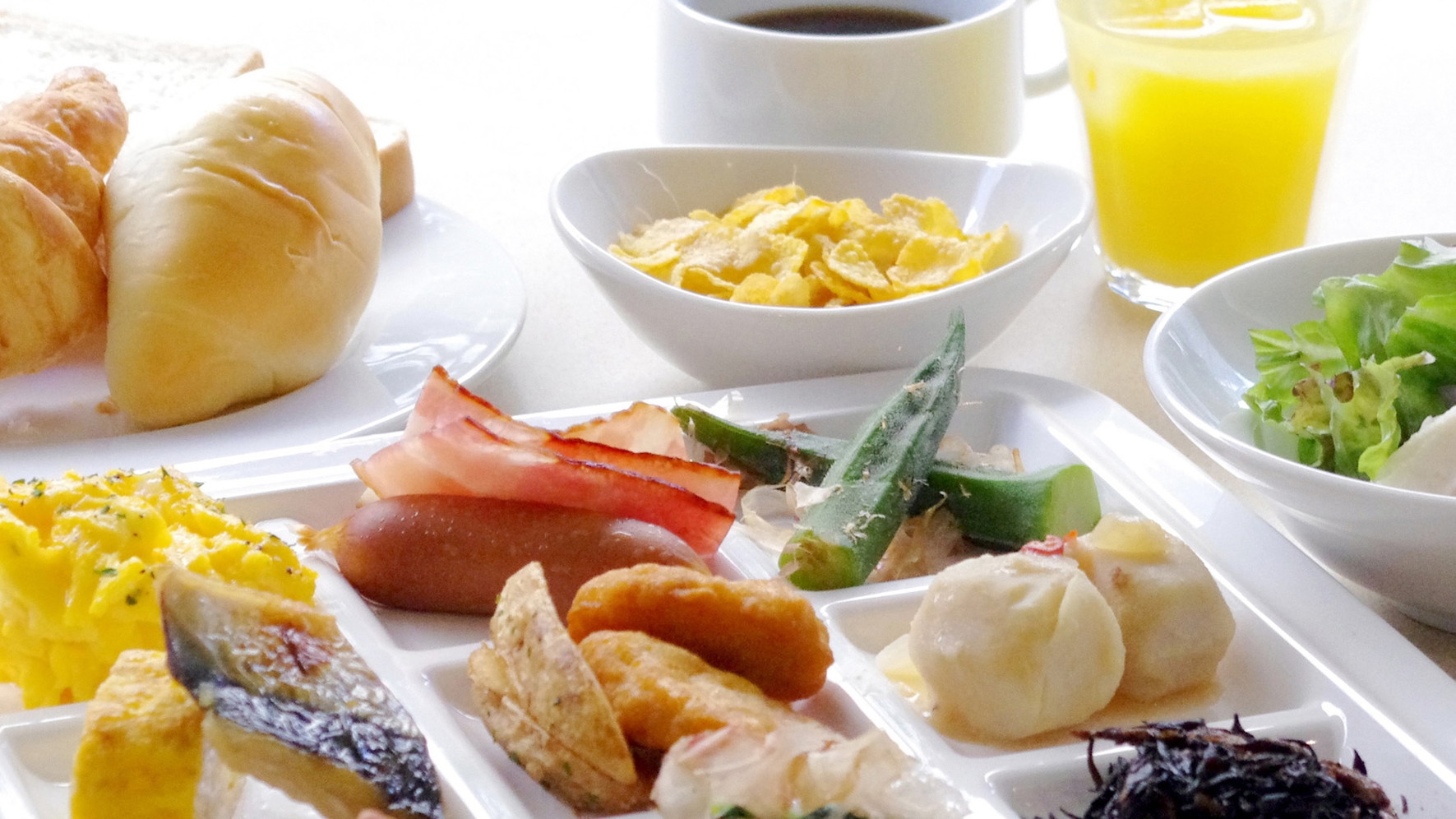 【楽天スーパーSALE】10％OFF【朝食付】帯広ご当地メニュー含めた約40種の和洋朝食バイキング