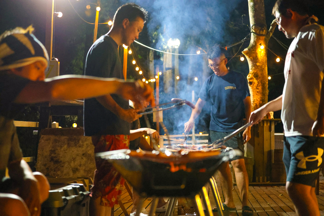 千葉の澄んだ星空の下でBBQを満喫★食材持込◎焚き火用薪1束付！素泊プラン