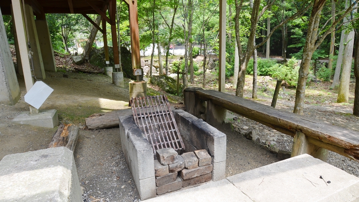 *【コテージ小・BBQコーナー】