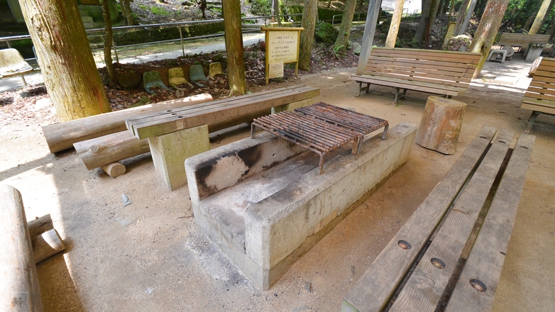 *【コテージ大・BBQコーナー】