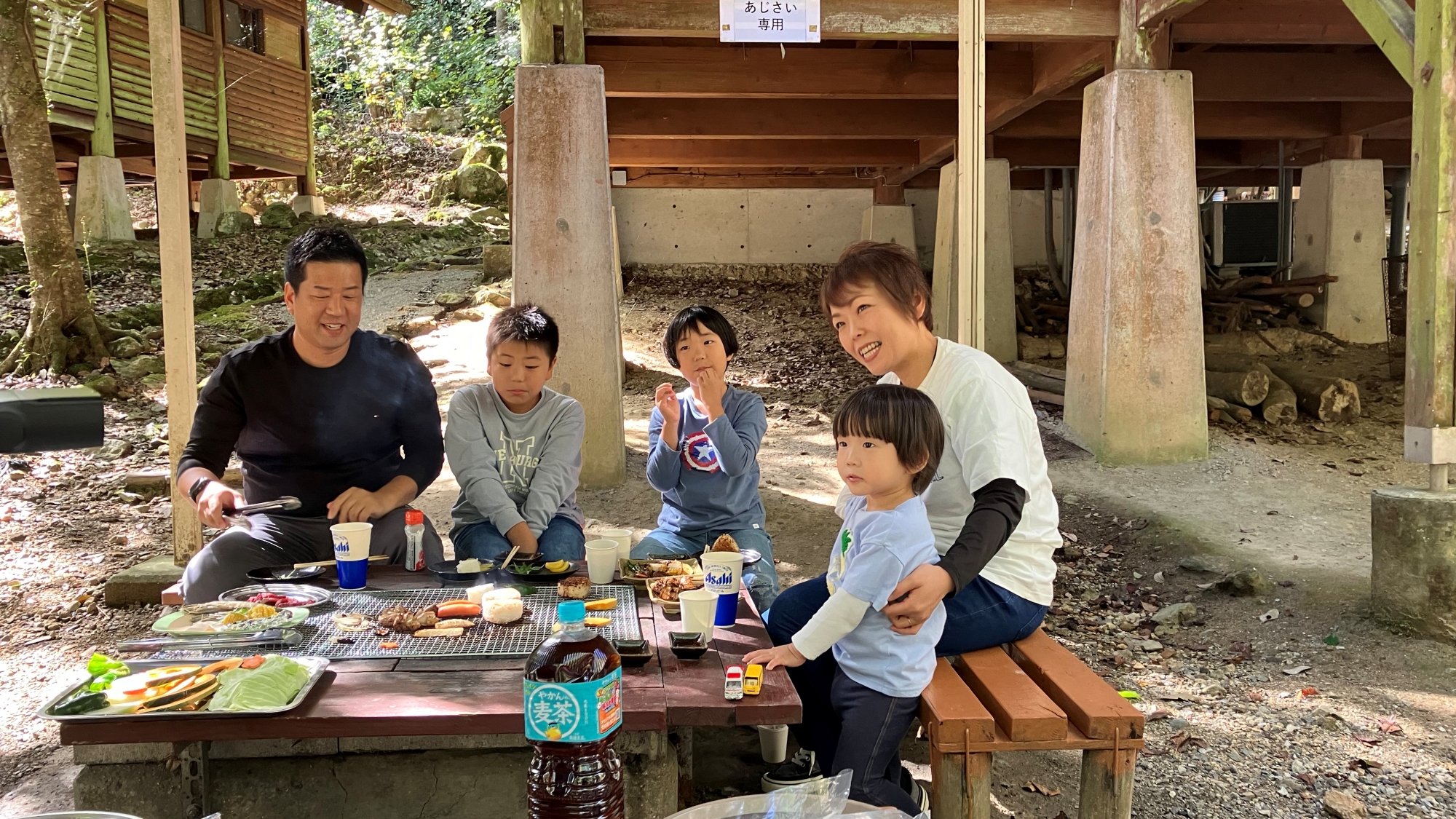 *コテージ小のBBQ設備