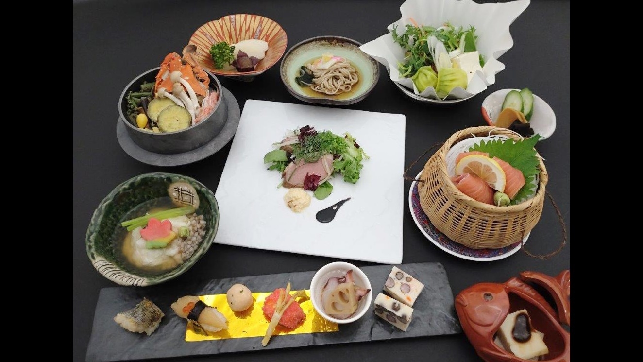 ＜12/28〜1/3限定◆年末年始祝い膳プラン＞群馬の食材を使用した絶品料理〜全10品〜