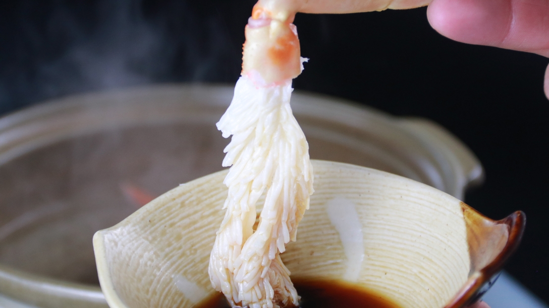 ＜11/7〜3/23＞ D　地物で贅沢に♪松葉ガニフルコース【セコガ二付＆夕食個室食】