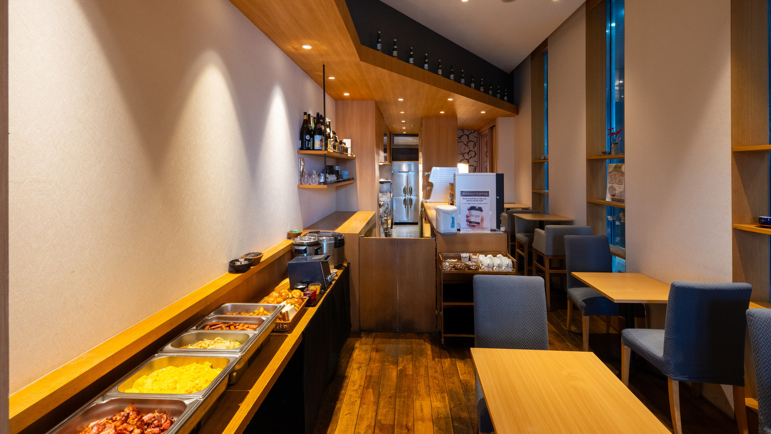 【朝食】レストラン