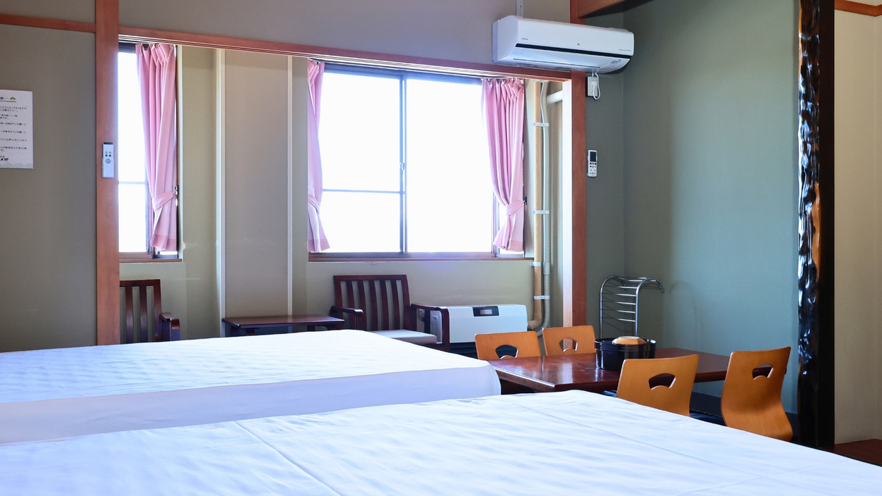 和室10畳 ベッド（定員4名まで）バス・トイレ共同