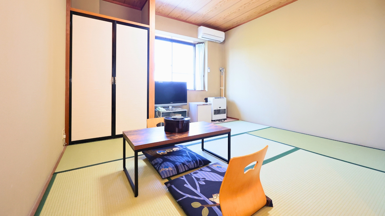  和室6畳（定員2名まで）バス・トイレ共同