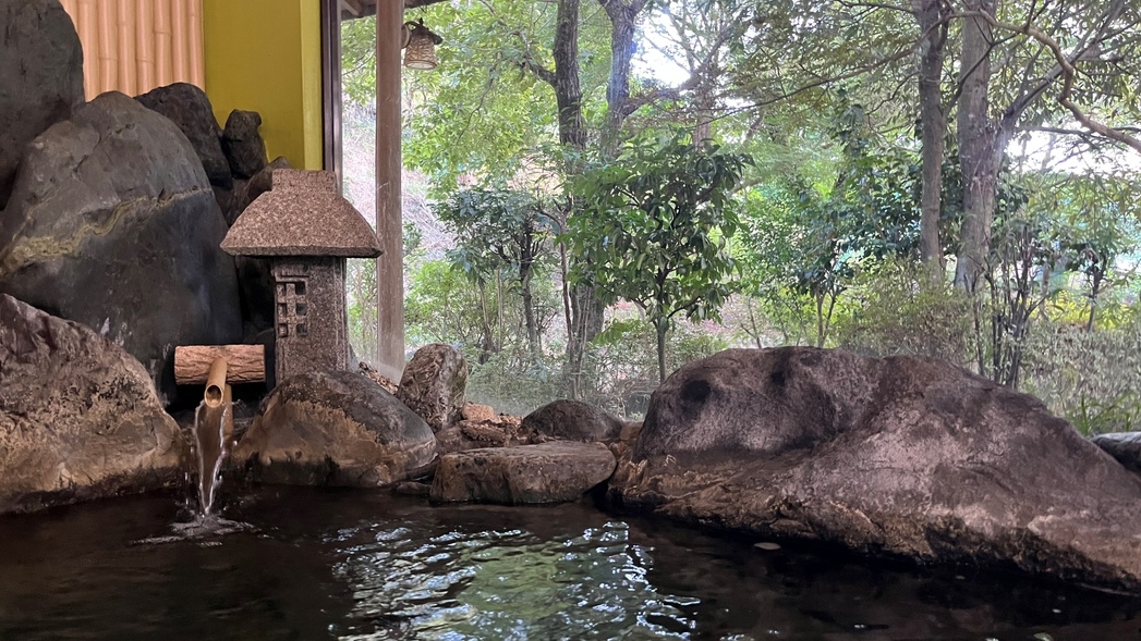 【素泊まりプラン】自然の中で温泉を楽しむ宿。当宿自慢の「とろっ、ぬるっ」温泉でまったり♪