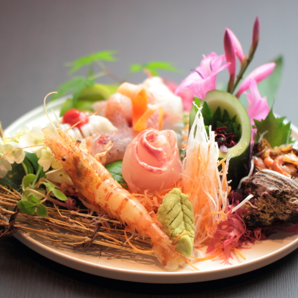 Plate serving 5 types 3