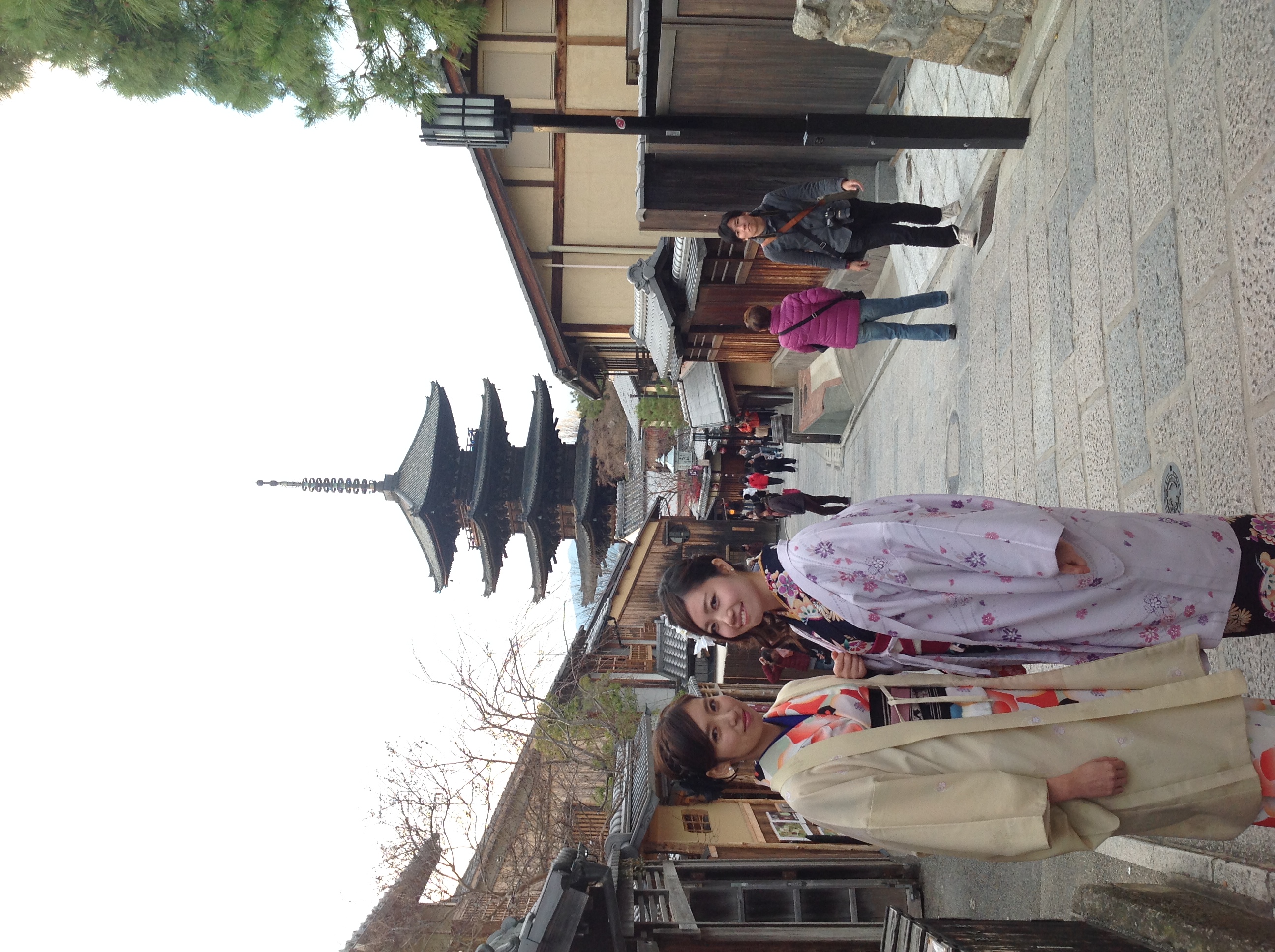  八坂の塔 徒歩7分、映えスポット八坂庚申堂も近くですYasaka pagoda 