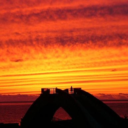 【三大名物】三大名物の1つ“夕日”大自然の素晴らしさを感じていただきたい。その一言です。