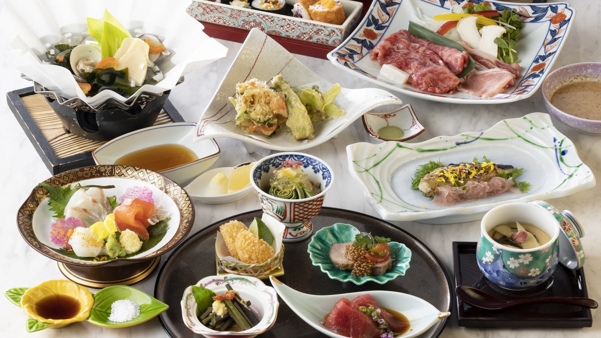 【季節のおすすめ◇和食膳】＜ご夕食時間：17:30〜19:00＞旬の食材を活かした和食コース
