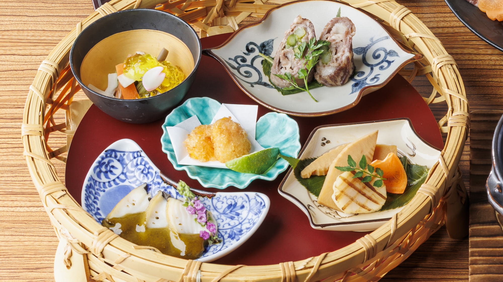 春季特選創作会席　前菜※イメージ