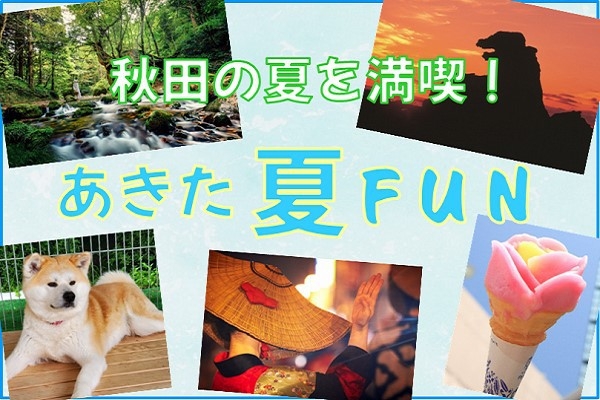 【WEB決済】夏を秋田で楽しもう★あきた夏FUNプラン≪朝食付≫