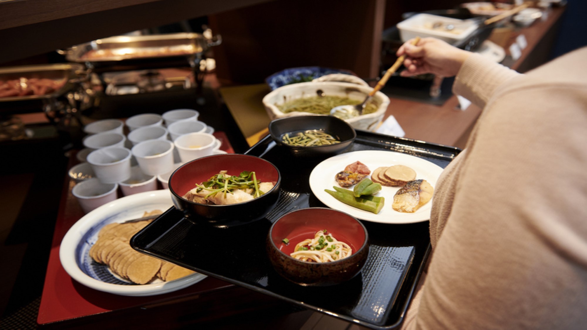 朝食バイキング(郷土料理)・料理のイメージ一例