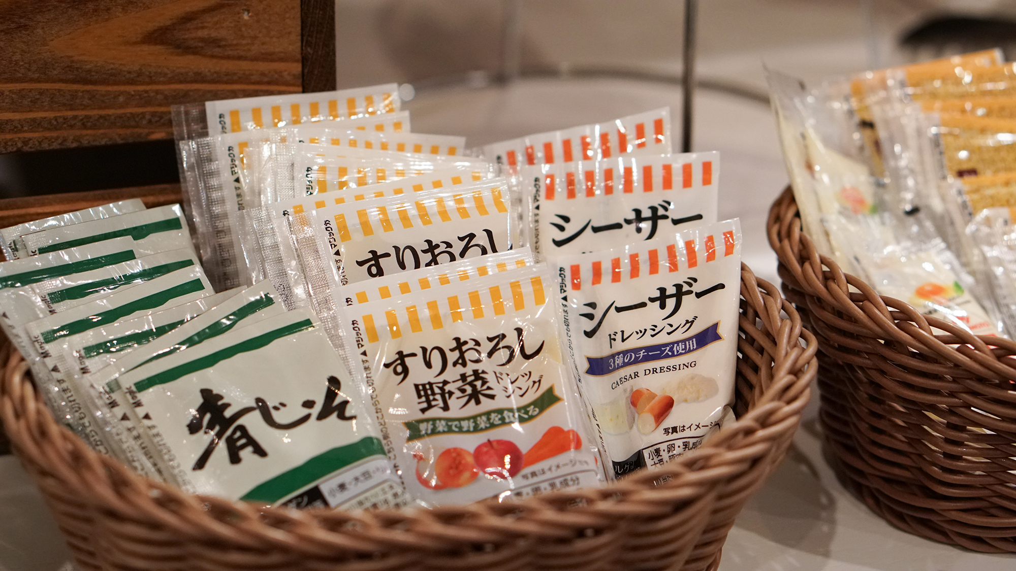 サラダバー★ドレッシング♪