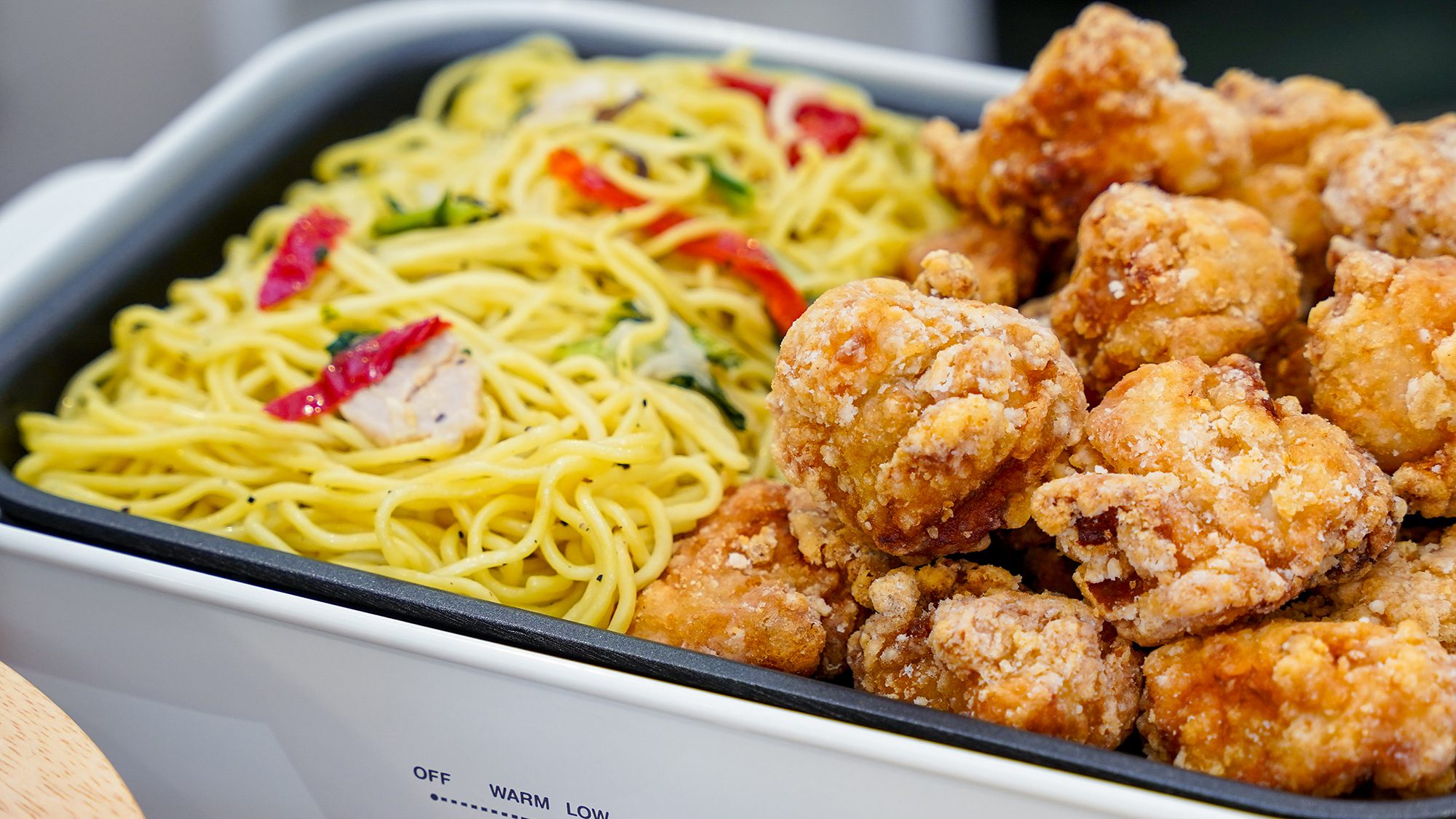 日替わりメニュー★塩焼きそば・からあげ♪