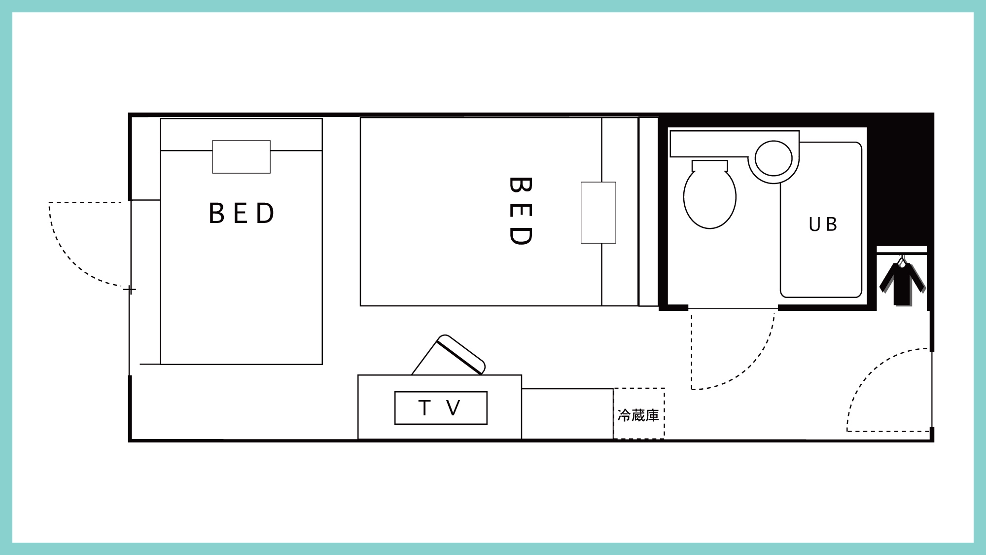 エコノミーツイン間取り