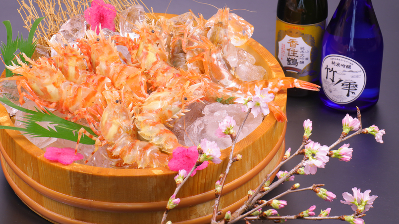 【漁港直送】北但馬の新鮮海の幸を使用した魚介好き会席