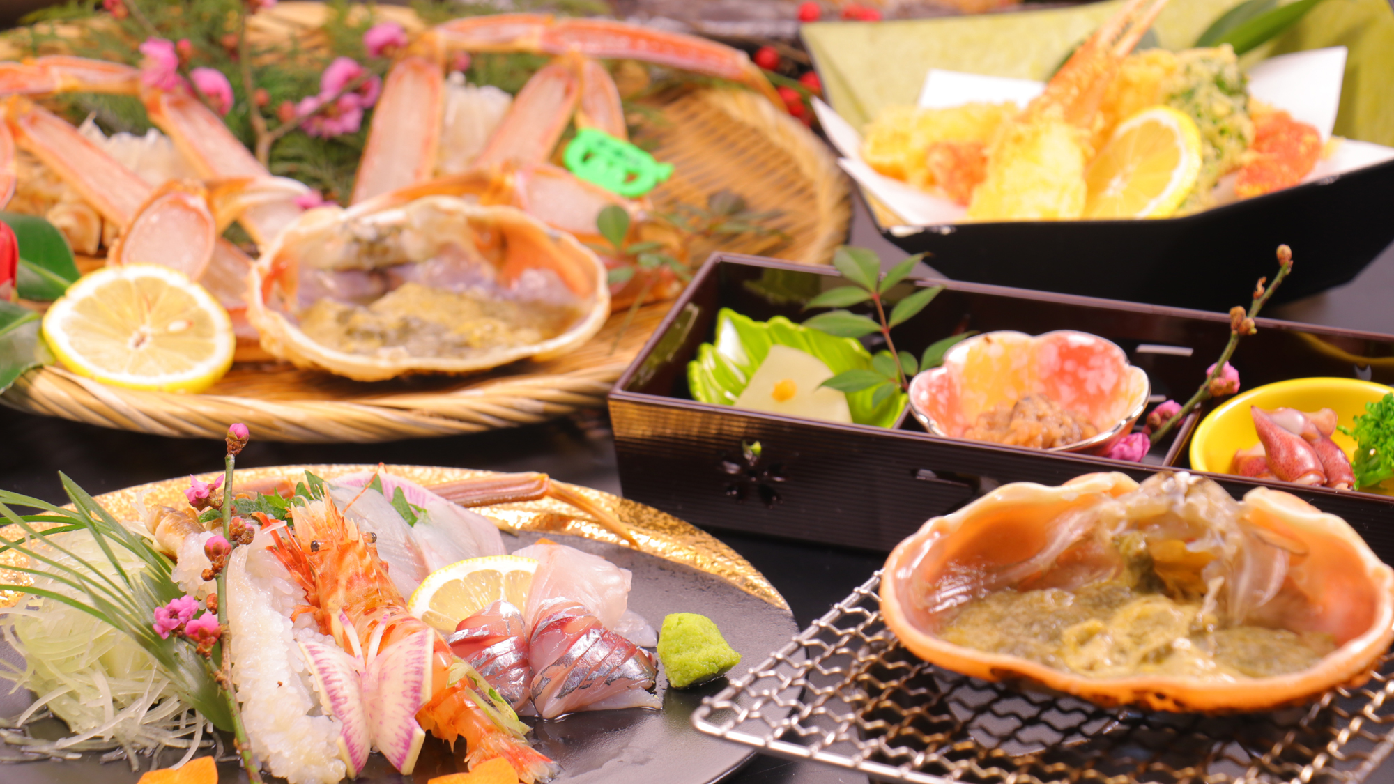 【活・松葉ガニ会席】 