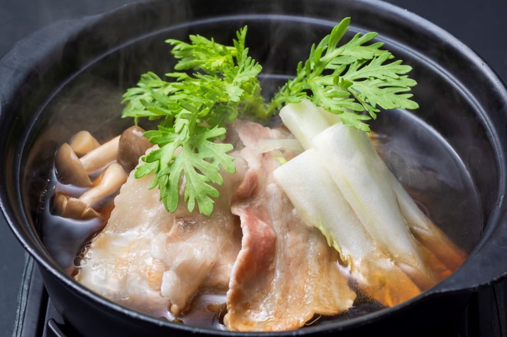 朝食　一人鍋　冬