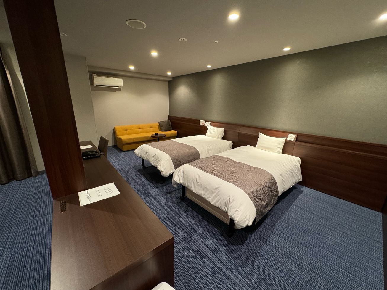 【喫煙】コンフォートツイン35平米　加湿空気清浄機設置