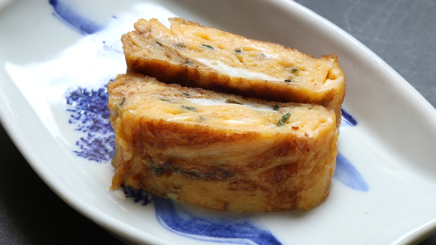 料理一例／朝食・卵焼き