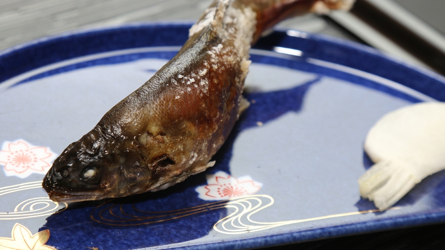 料理一例／夕食・焼き魚