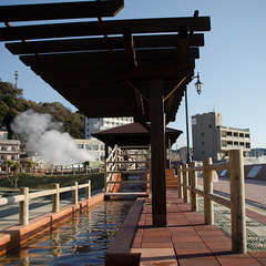 小浜温泉足湯、ほっとふっと１０５