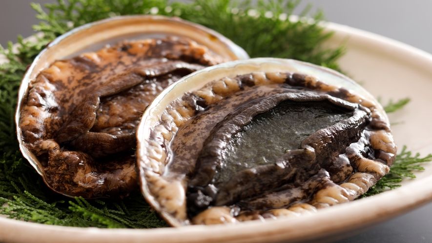 【黒アワビ】別注料理で人気の天然の黒アワビはお造りかステーキで！