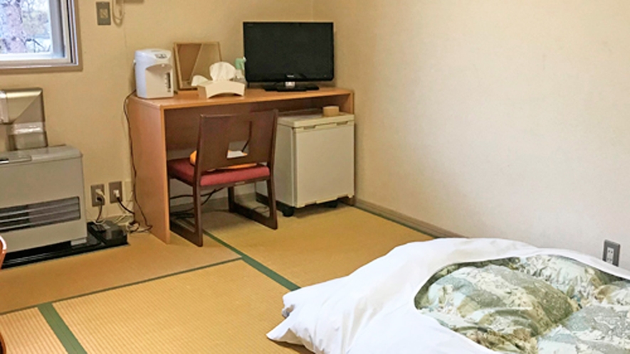 *ペットと泊まれる和室4.5畳(一例)/小型犬とこじんまり過ごしたい方におすすめです。