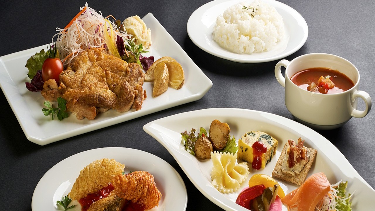 【夕食一例：スタンダードプラン】イタリアンを中心とした欧風創作料理です♪