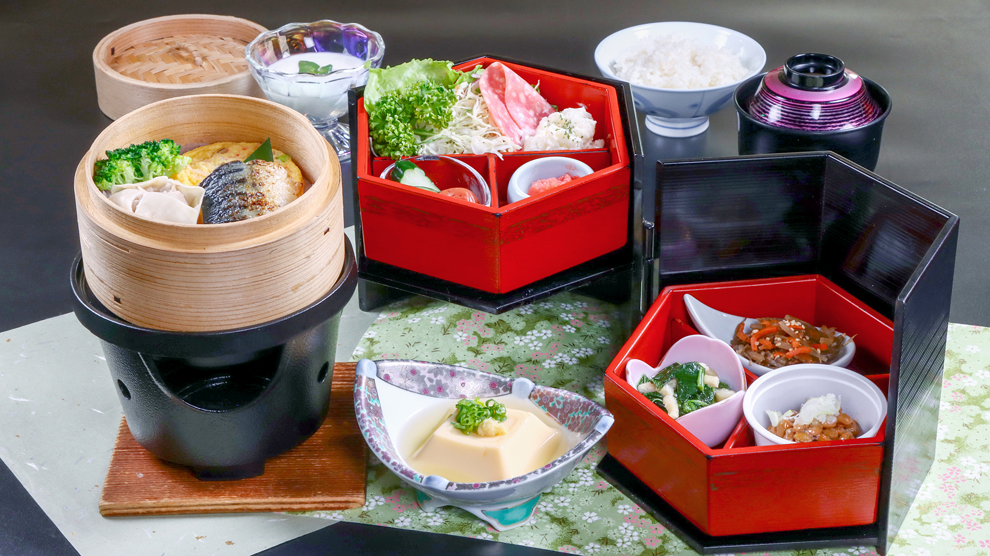 #朝食　温かい朝食をどうぞ♪　