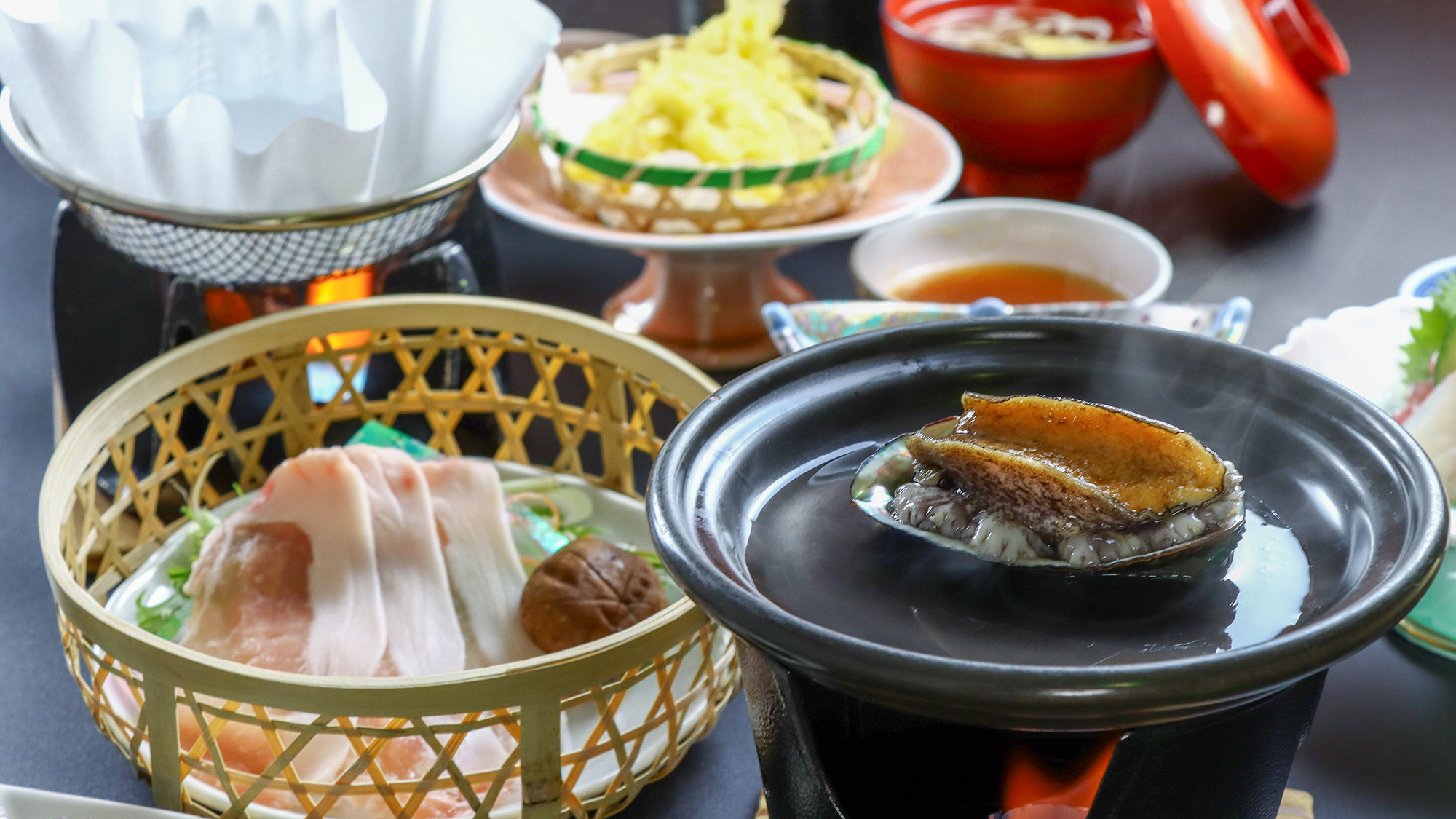#錦膳+あわび