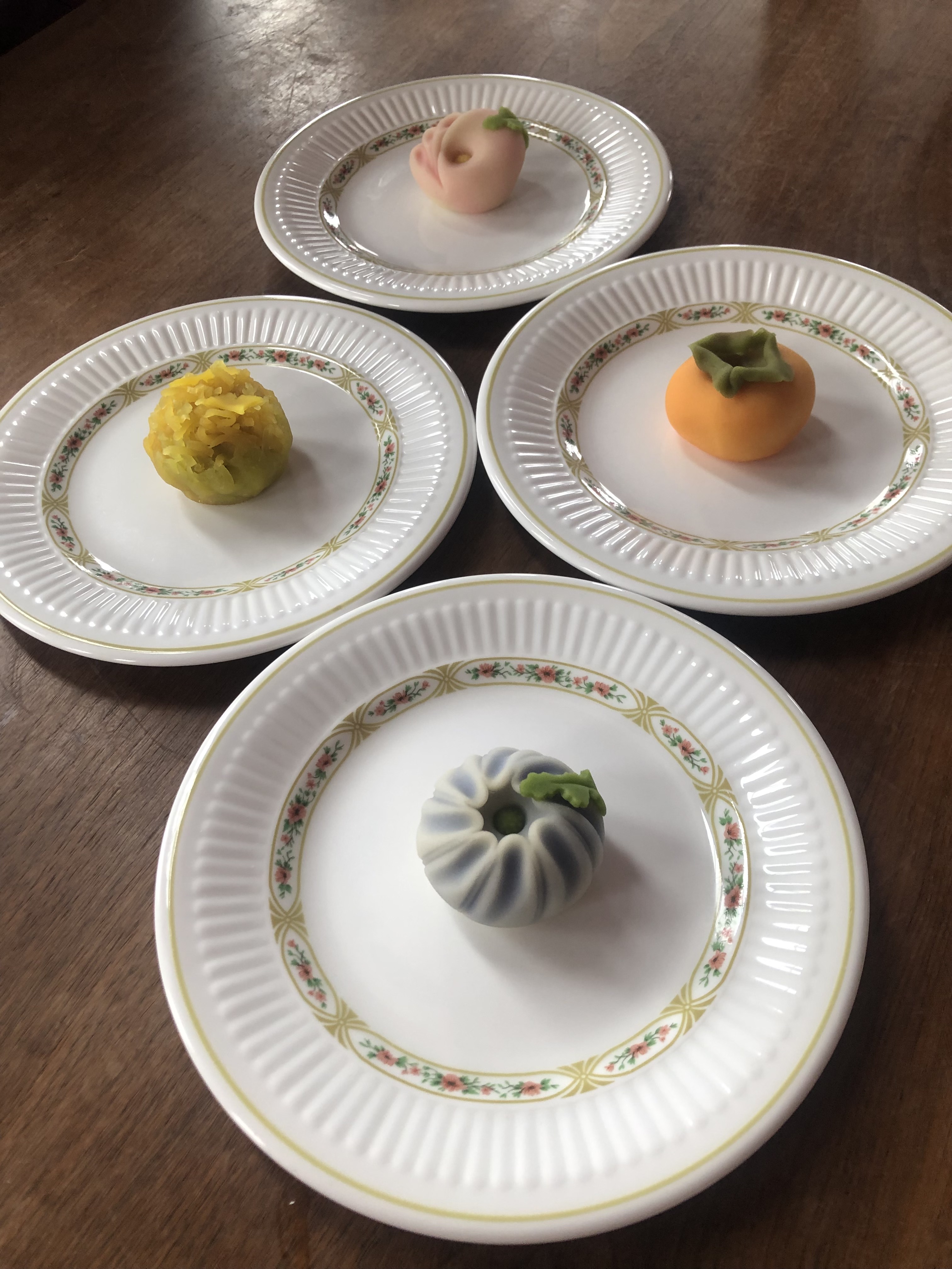 ディナーを締めくくるデザート♪この日の写真は和菓子です！