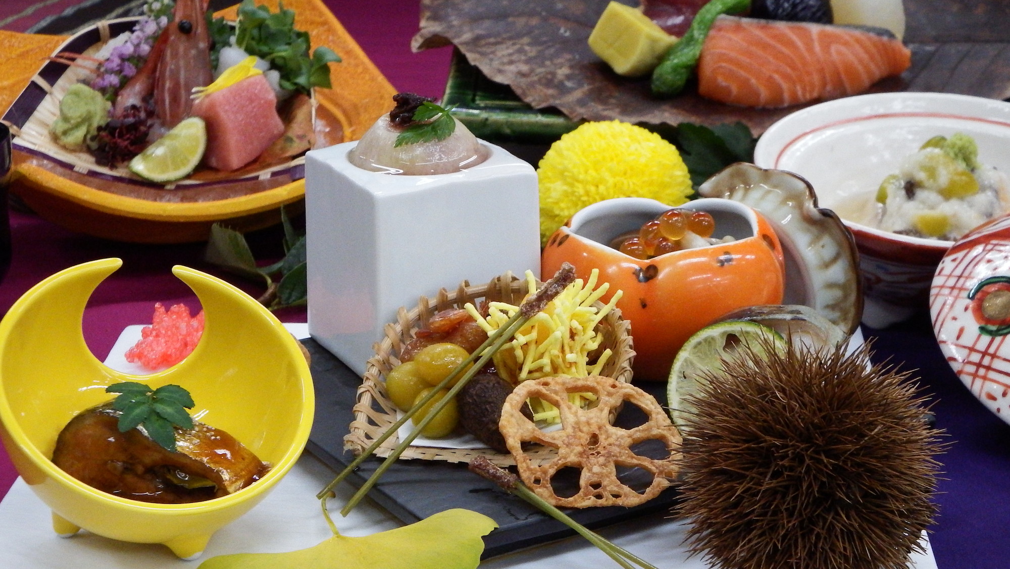 【夕食一例】季節の彩り会席（秋）※料理イメージ