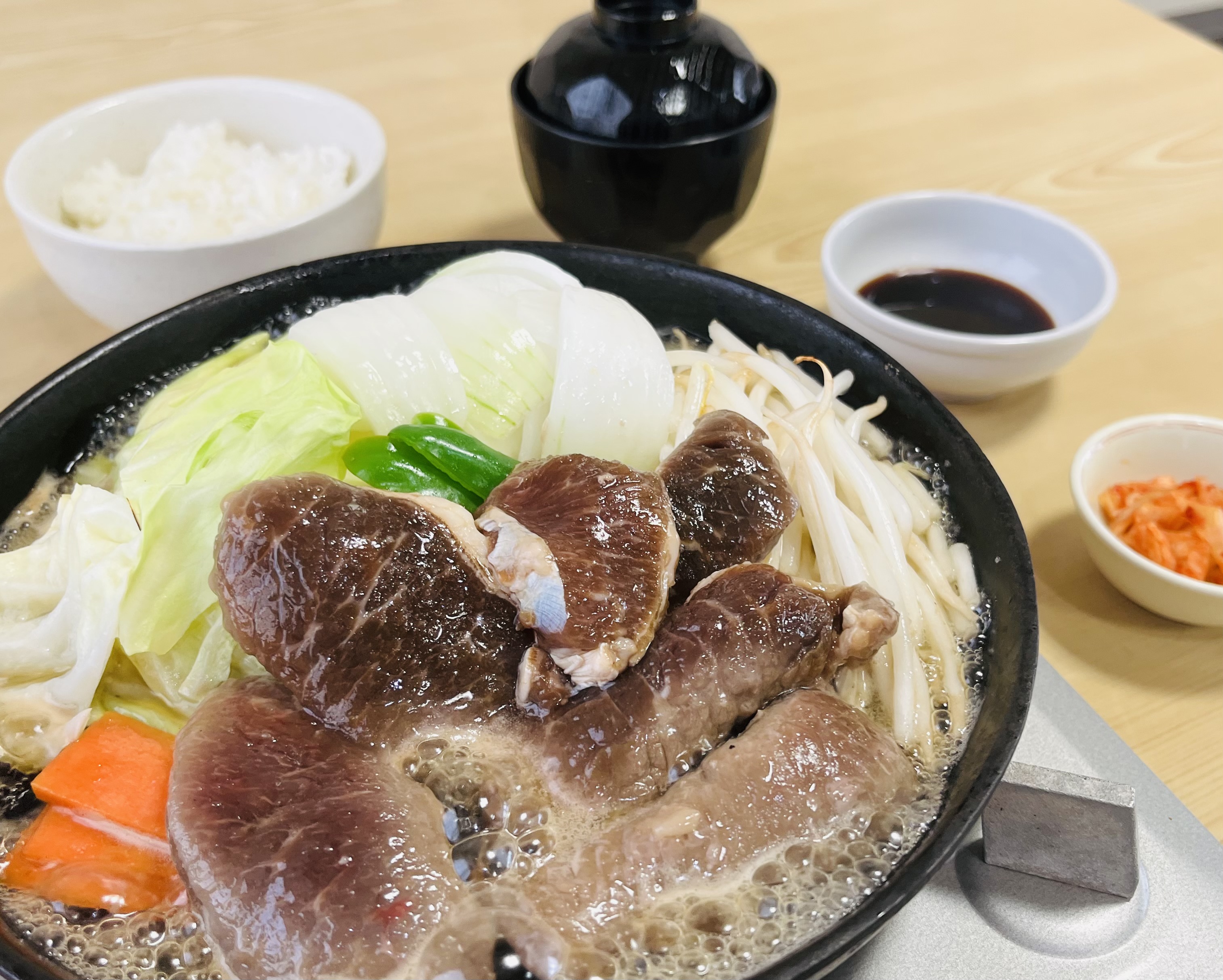 なんぽろジンギスカン定食