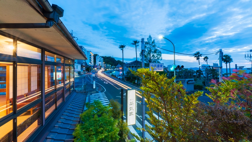 *【お部屋からの景色】美しい夕日を眺めながら…