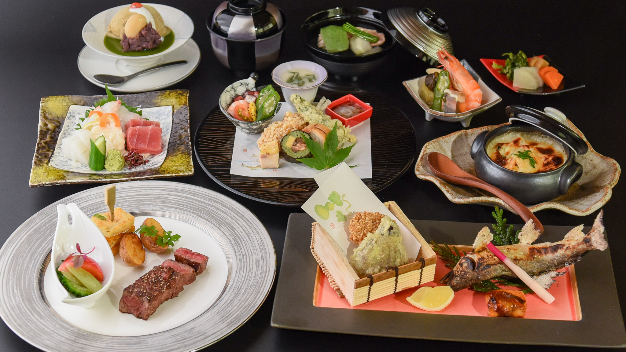 【2025年】夏の味覚を堪能する、深山山荘の季節の会席料理