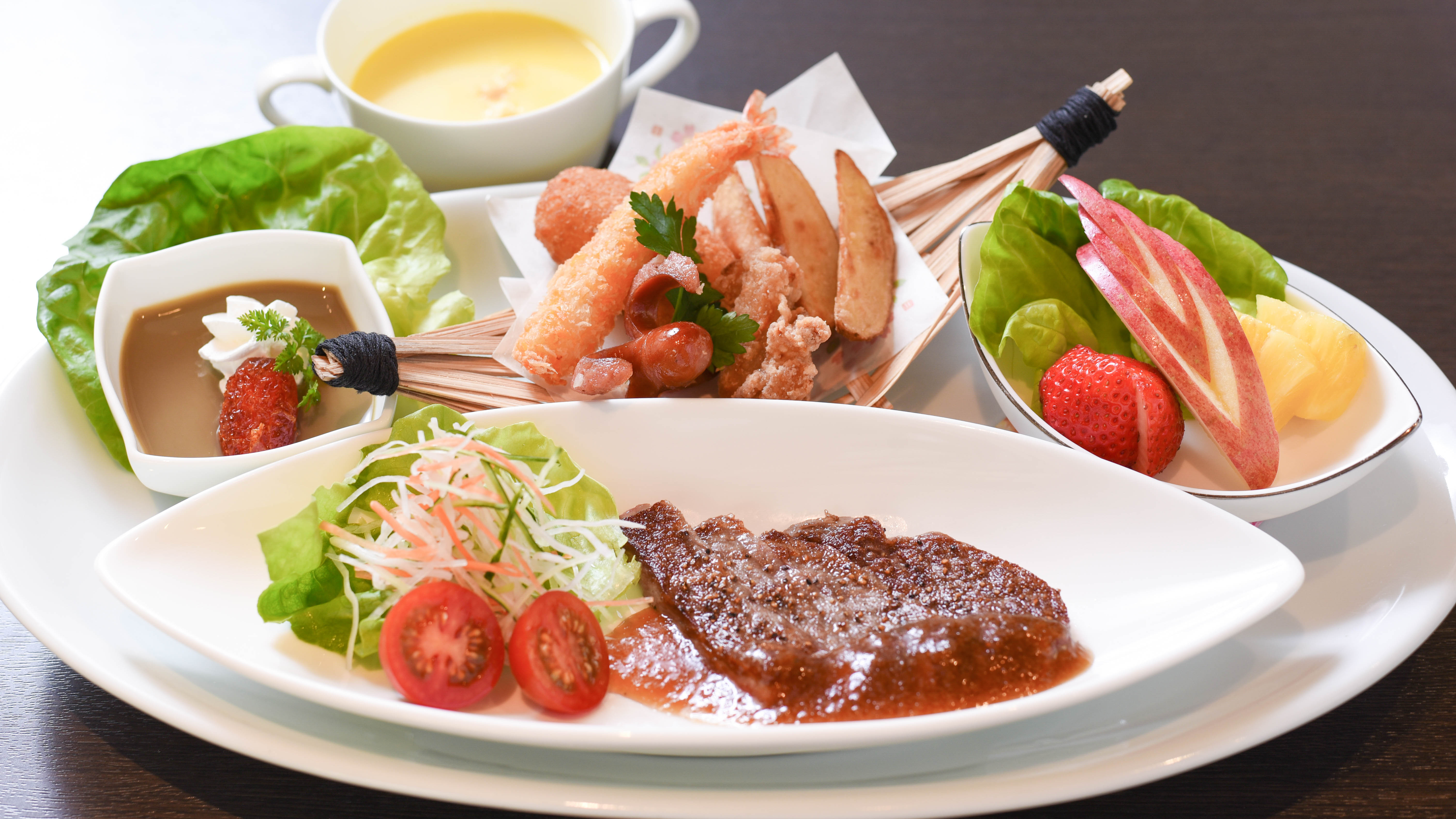 お子さまステーキ御膳