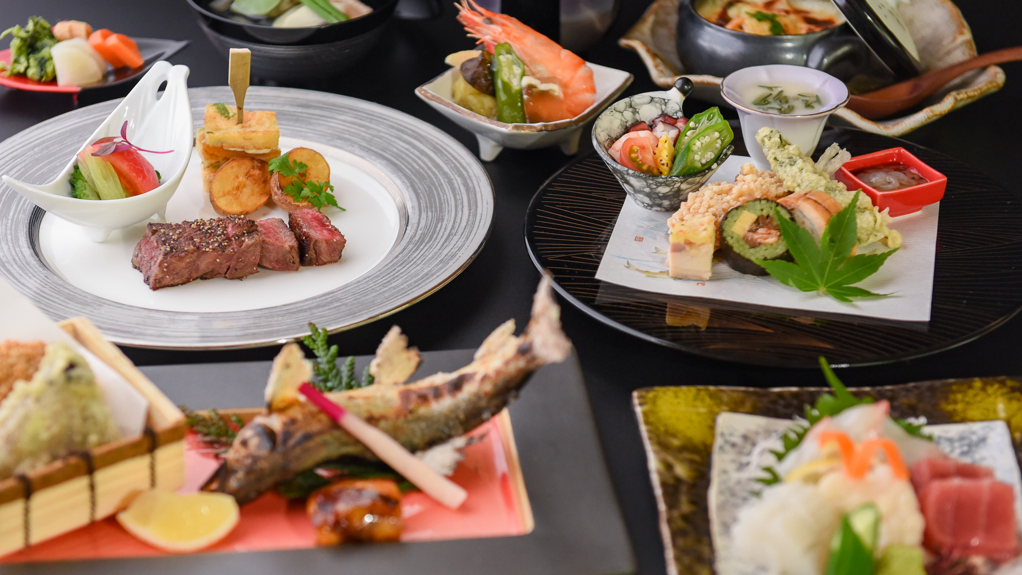 【2025年】夏の味覚を堪能する、深山山荘の季節の会席料理