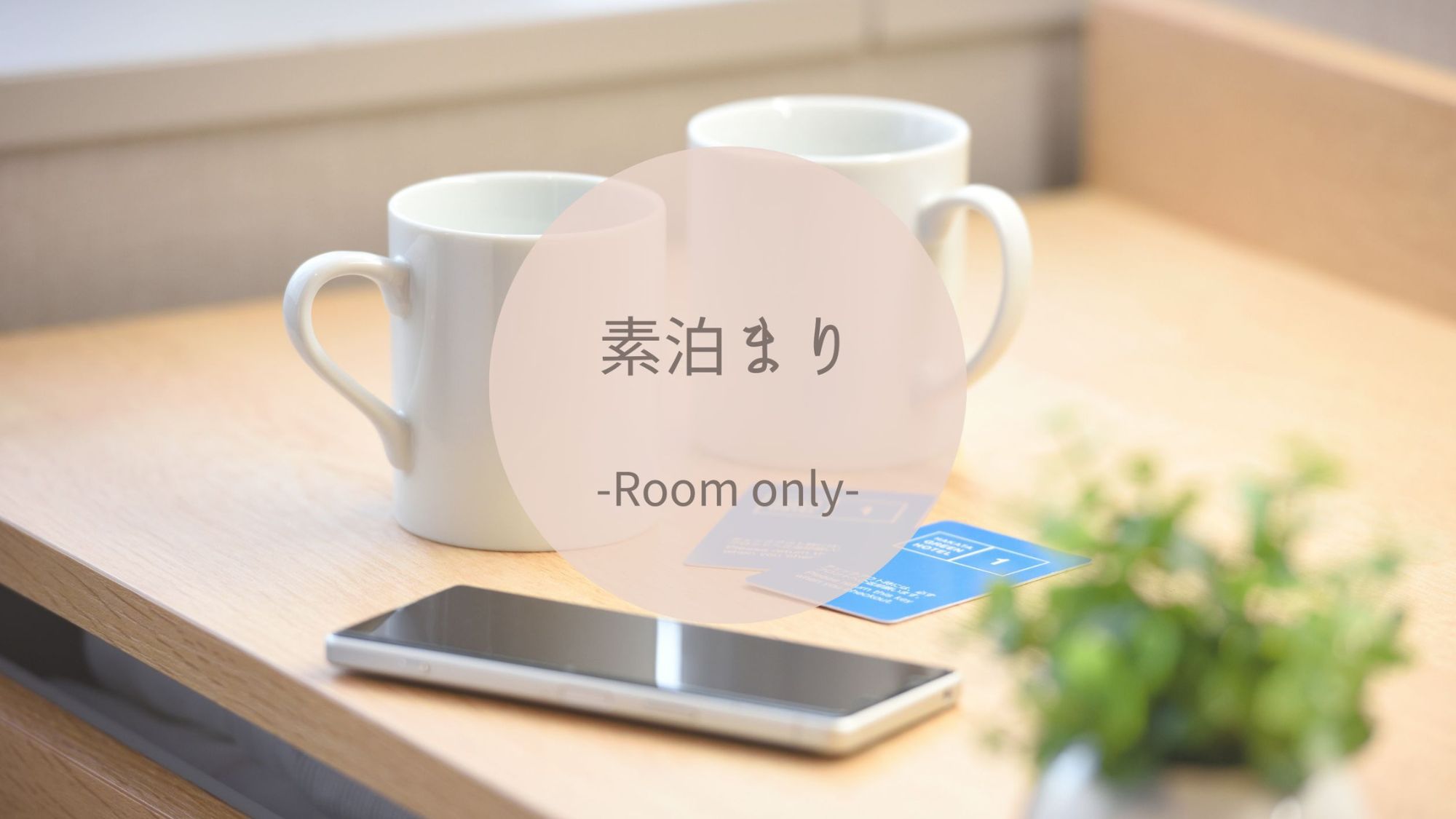 素泊まりプラン