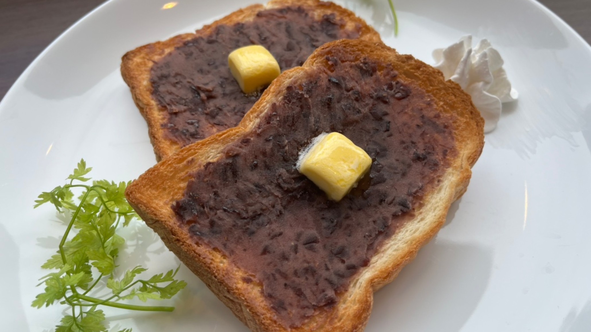 ■名古屋名物「小倉トースト」