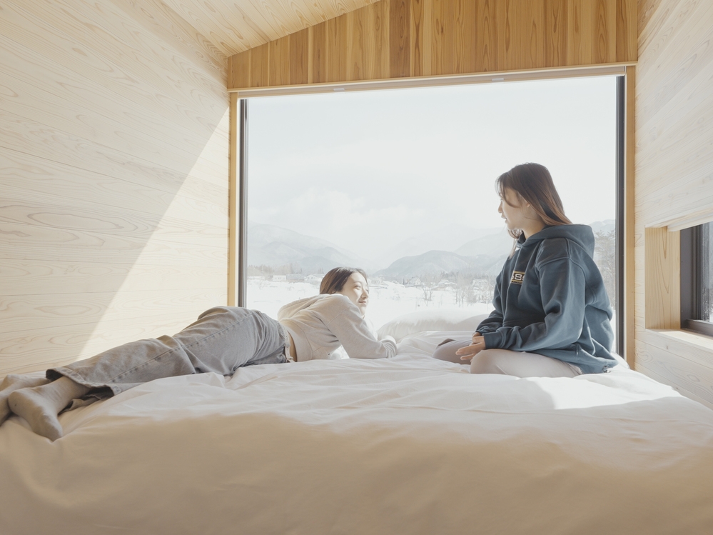【春限定／女性限定♪】春の白馬で、思い出に残る特別なひとときを。素泊まりプラン｜トレーラーホテル