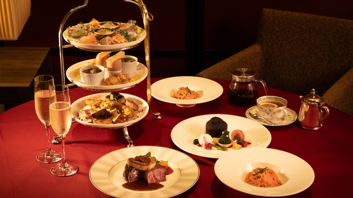 ディナーにオススメ【クリスマスハイティー】付きプラン（2食付）