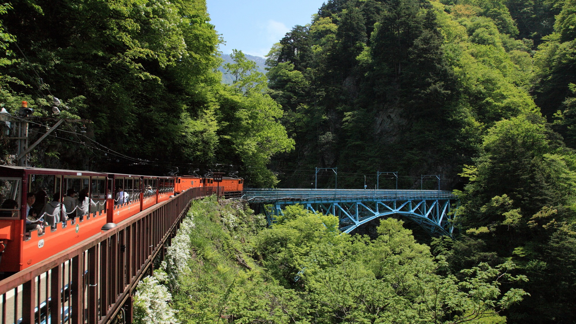 黒部峡谷トロッコ列車