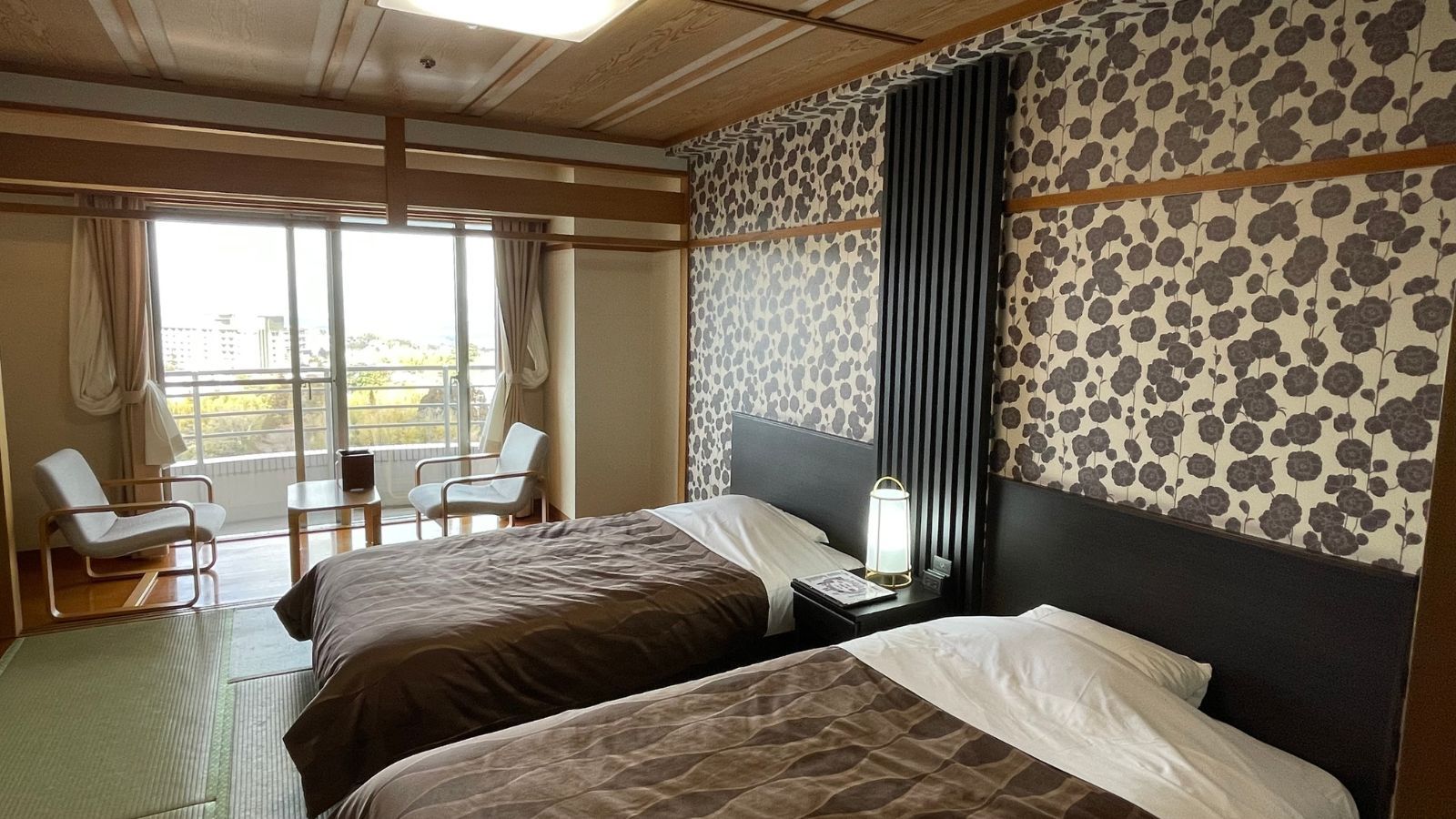 心地よいベッドで、旅の疲れをゆっくりとほぐしてください。