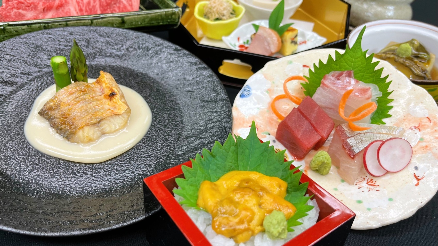 【極み会席】料理長おすすめ！季節の厳選食材を使用した至極の会席料理をご堪能＜1泊2食＞